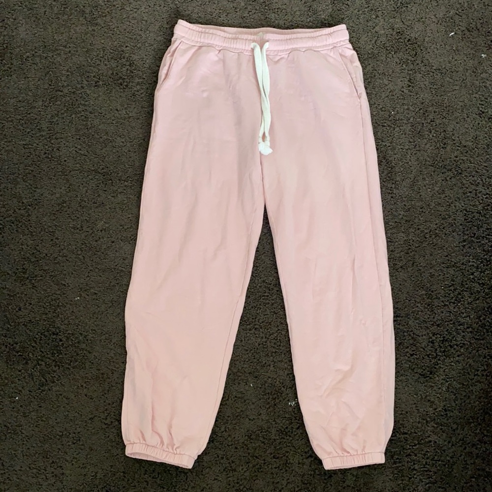 Madewell Pink Sweatpants